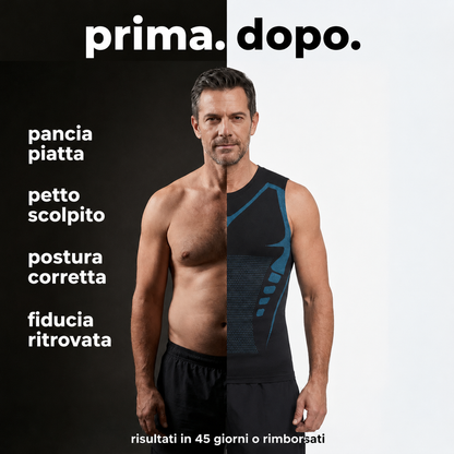 Calmira™ Basta tirare in dentro la pancia. Resta piatta da sola.