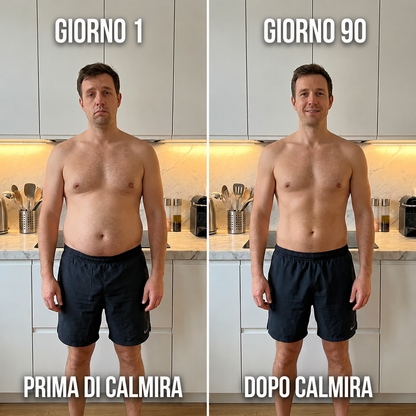 Calmira™ Basta tirare in dentro la pancia. Resta piatta da sola.